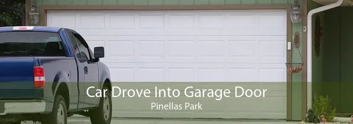 Car Drove Into Garage Door Pinellas Park